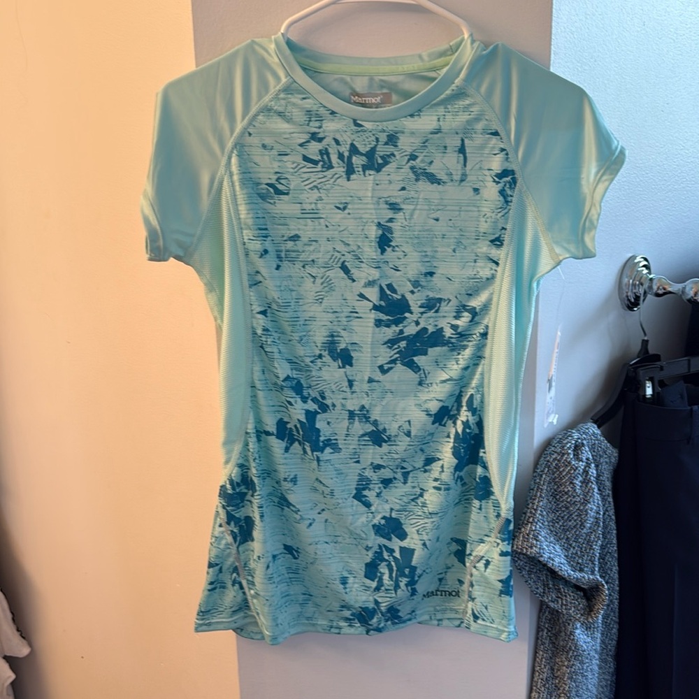 Marmot Short Sleeve Crystal Tee Blue Mind Game